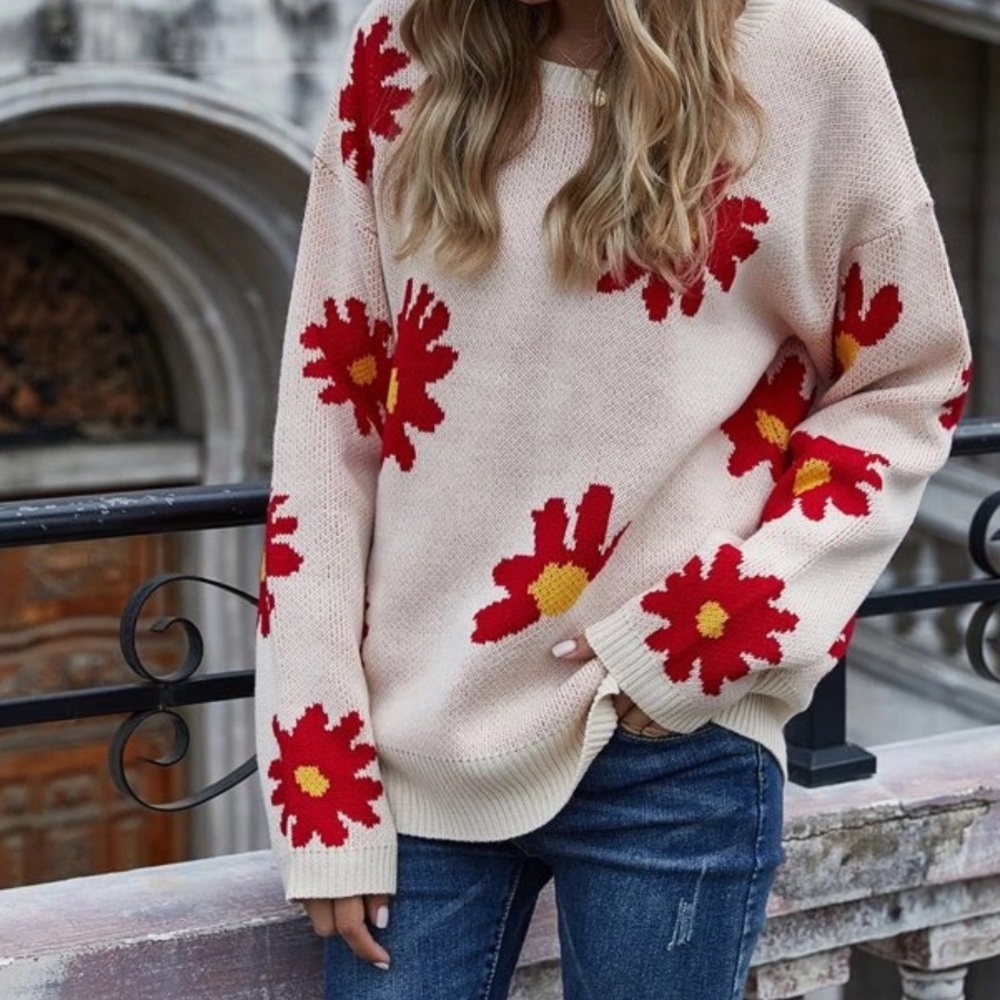 Flower Sweater